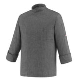 CHEFJACKET GREY MIX CHEAP POL. 65%  COT. 35% - Mabrook Hotel Supplies